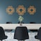 Ekena Millwork Cohen Wood Fretwork Pierced Ceiling Medallion, Alder, 26"OD x 8 7/8"ID x 3/8"T CMWP26X26X0375COAL - alternate 9